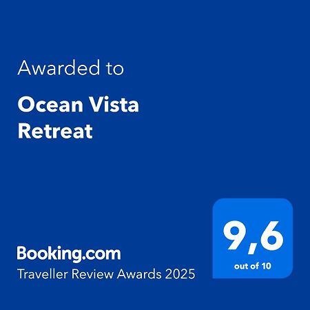 Vila Ocean Vista Retreat Skala Polichnitou Exteriér fotografie