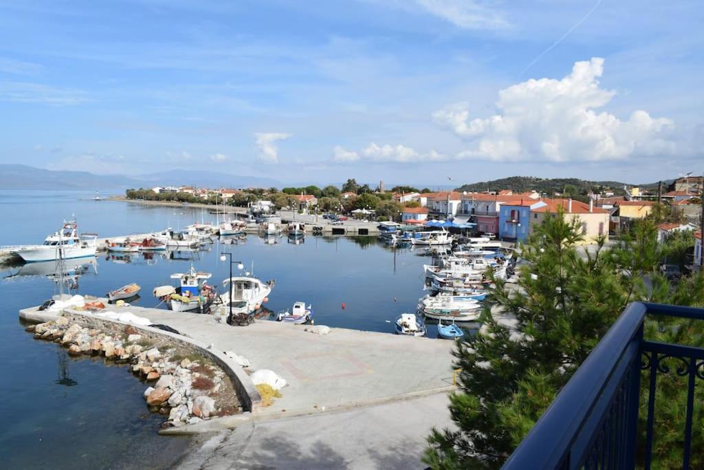 Vila Ocean Vista Retreat Skala Polichnitou Exteriér fotografie